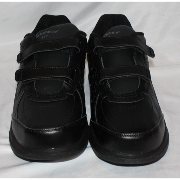 New Balance Men's 577 V1 Hook and Loop Walking Shoe Black 12 4E‎ EEEE - Picture 4 of 7